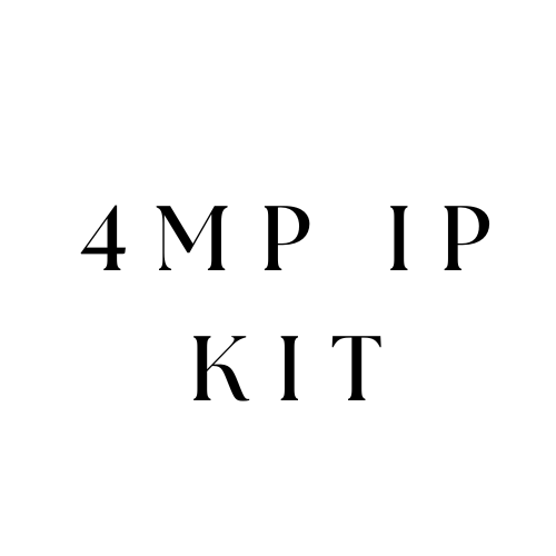 קיטים IP מצלמות אבטחה Provision 4Mp