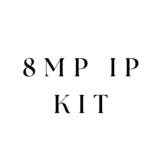 קיטים IP מצלמות אבטחה Provision 8Mp