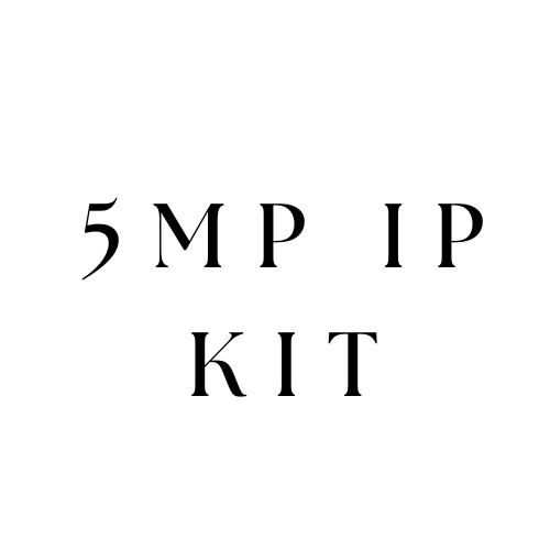 קיטים IP מצלמות אבטחה Provision 5Mp