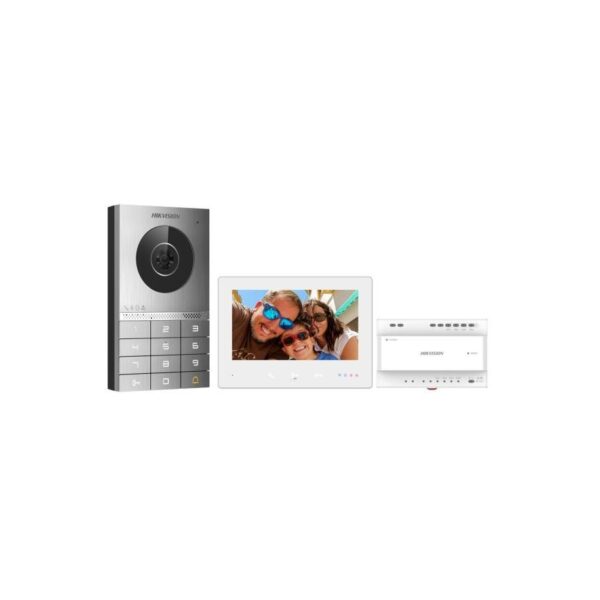 hikvision intercom ds kis706ey 2 wire hd video intercom kit