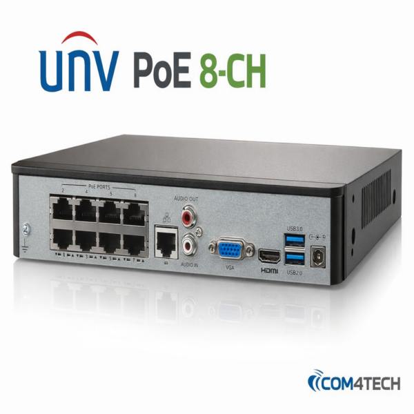 UNV POE 8CH COM4TECH GS 1024