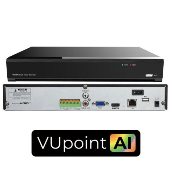 alarme intrusion verification visuelle enregistreurs nvrs rvnvr164k risco