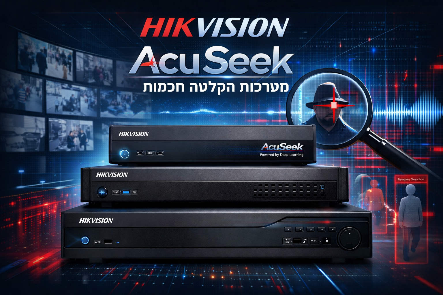 מערכת הקלטה חכמה מבית היקביז'ן